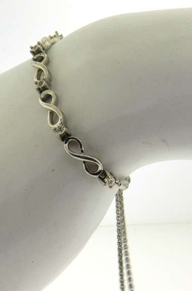 925 Sterling Silver Cubic Zirconia Bracelet