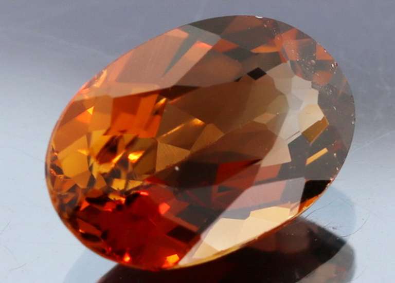 Outstanding 7.10ct rich whiskey red Imperial Topaz