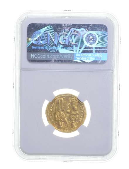 Ch XF AD 1028-1034 Byzantine Empire Romanus III AV Hist. Nomisma - NGC