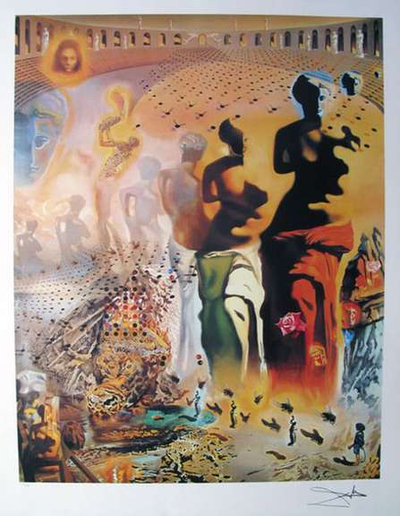 Salvador Dali, 'Hallucinogenic Toreador' Lithograph