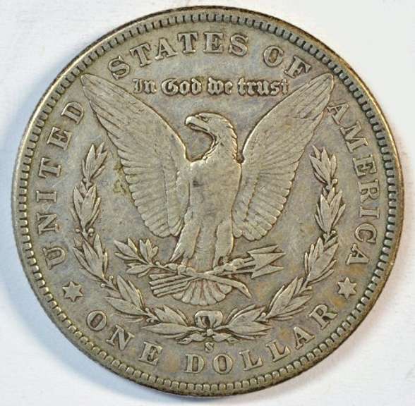 Better date 1903-S Morgan Silver Dollar in Choice VF+