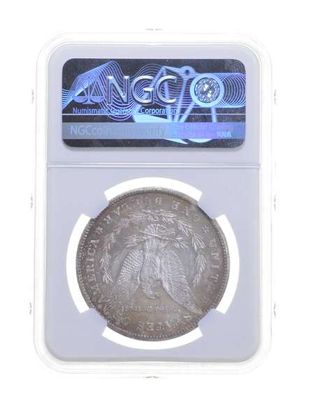 MS63 1878-CC Morgan Silver Dollar - CAC - Graded NGC