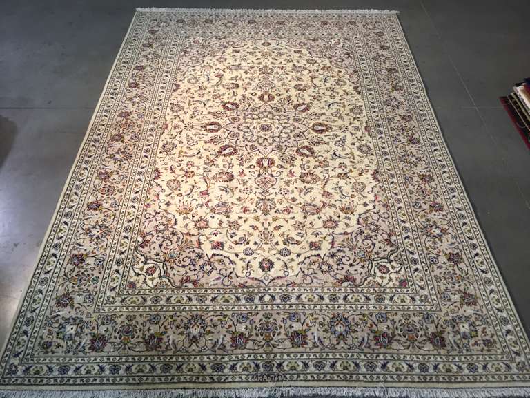 Stunning Persian Kashan Rug 8.5x12.0