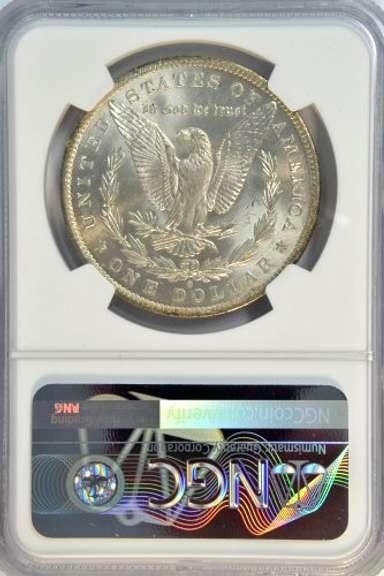Gorgeous near Gem BU 1884-O Morgan Silver Dollar. NGC MS64