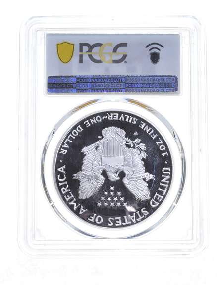 PR70 DCAM 2001-W American Silver Eagle - Graded PCGS