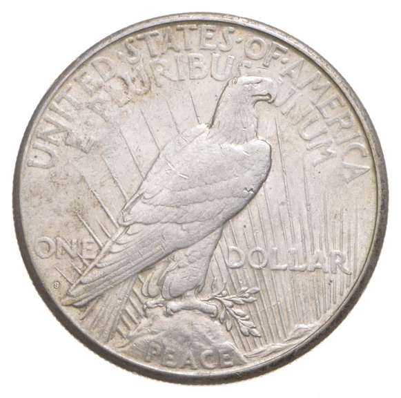 1924-S Peace Silver Dollar