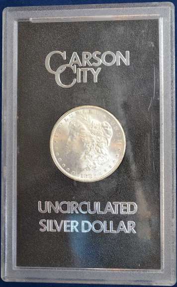 1882-CC GSA Hoard Uncirculated Morgan Silver Dollar.