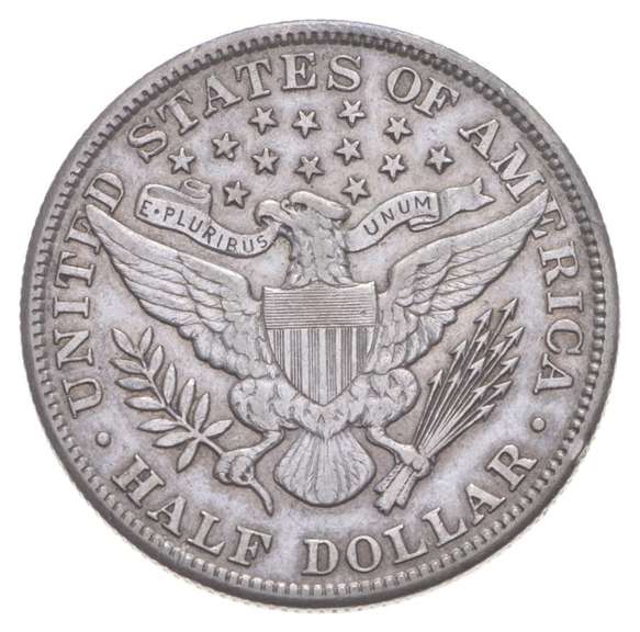 1902 Barber Half Dollar