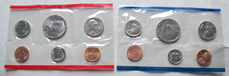 3 Each  US Mint Sets 1984-1986 & 2000