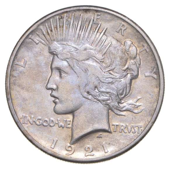 1921 Peace Silver Dollar