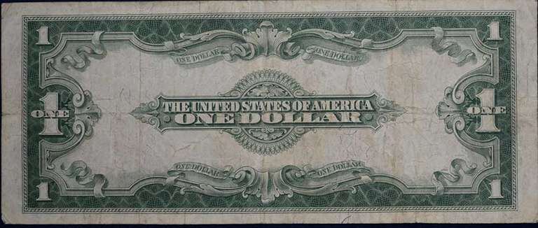 Series 1923 Large Silver Certificate. Circulated