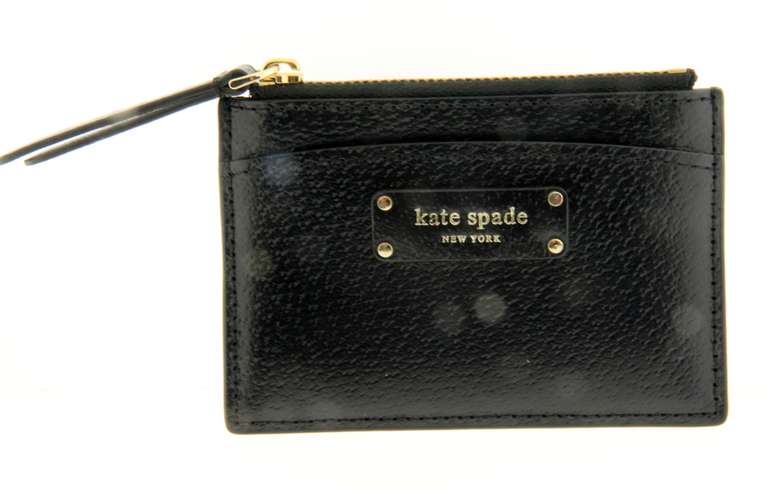 Kate Spade Credit Card Holder Black