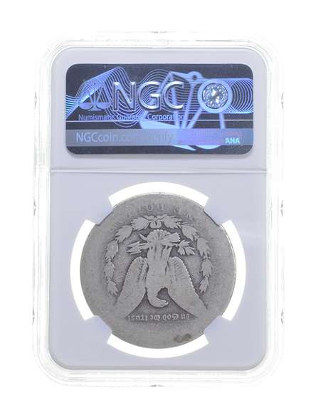 POOR 1 1883 Morgan Silver Dollar - CAC - Graded NGC