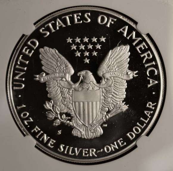 1986-S American Silver Eagle NGC PF69 Ultra Cameo