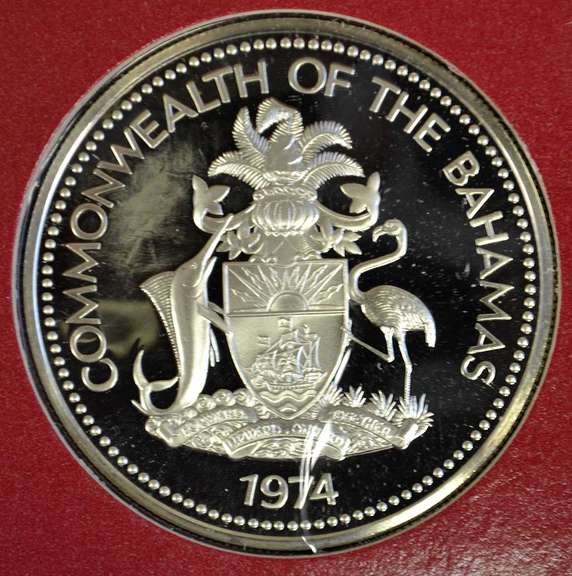 Three Caribbean Sterling Silver Coins