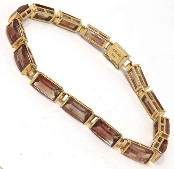 Favorite Natural Bi Color Tourmaline Bracelet