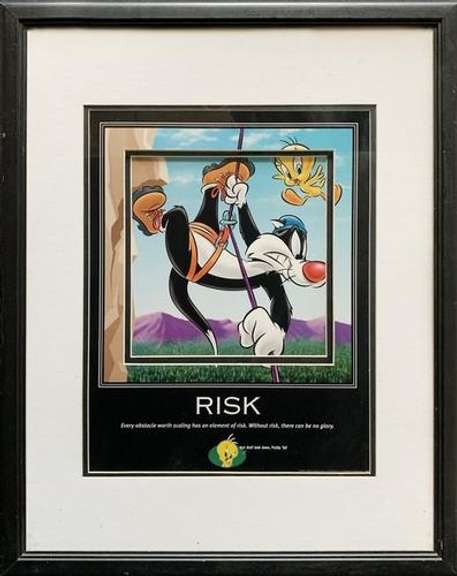 Warner Brothers Mixed Media Sylvester & Tweety