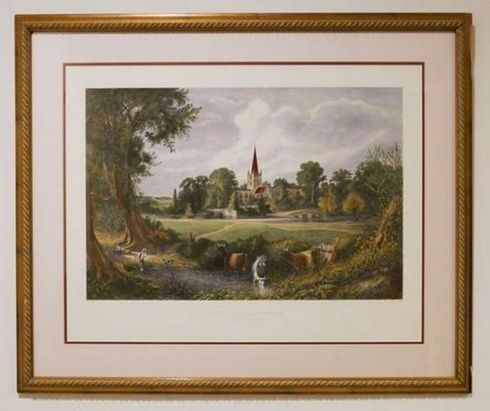 Photogravure of Stratford on avon by James Duthie James Duthie
