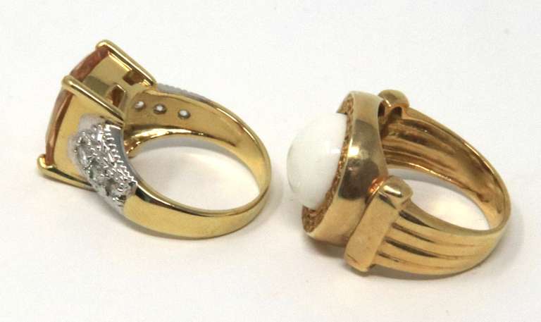 Group Lot of 2 Sterling Silver rings