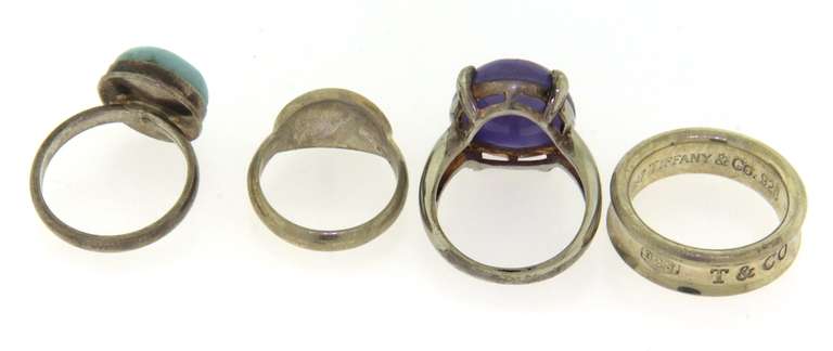 Lot of 4 Rings