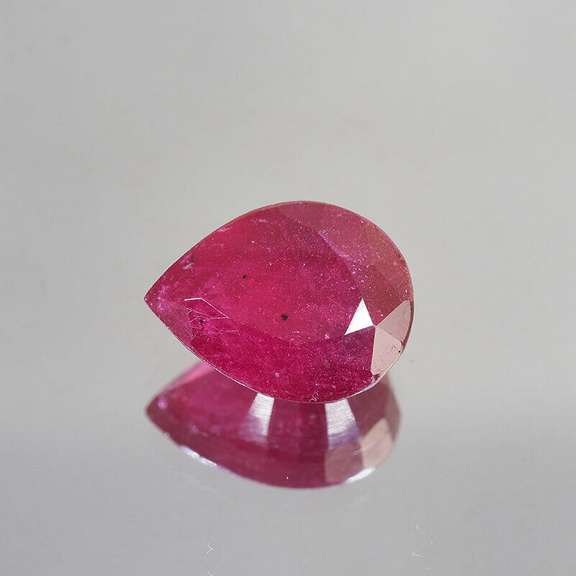 Huge 17.00 Carat Pear Cut Ruby Loose Gemstone!
