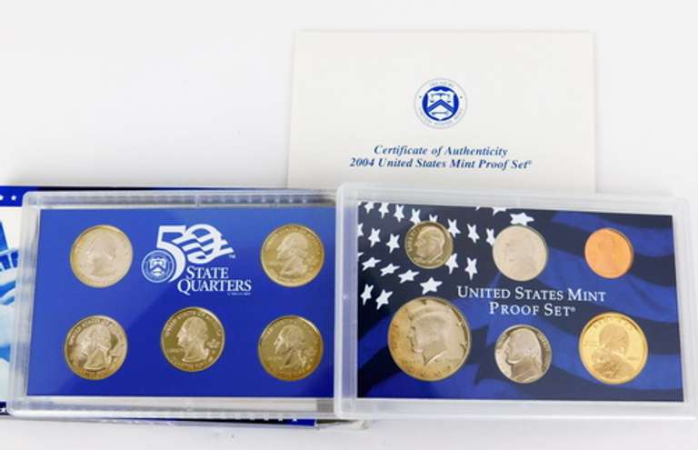 2 U.S. Mint Proof Sets with COA's