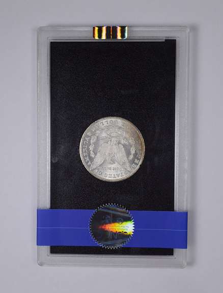 MS64 1880 8/7-CC Morgan Silver Dollar - Amazing Color - Graded NGC