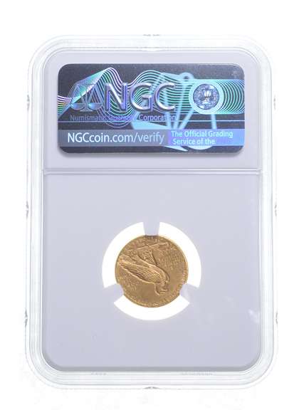 MS61 1925-D $2.50 Indian Head Gold Quarter Eagle - Graded NGC