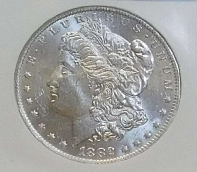 1882-O Morgan Dol NGC MS-63