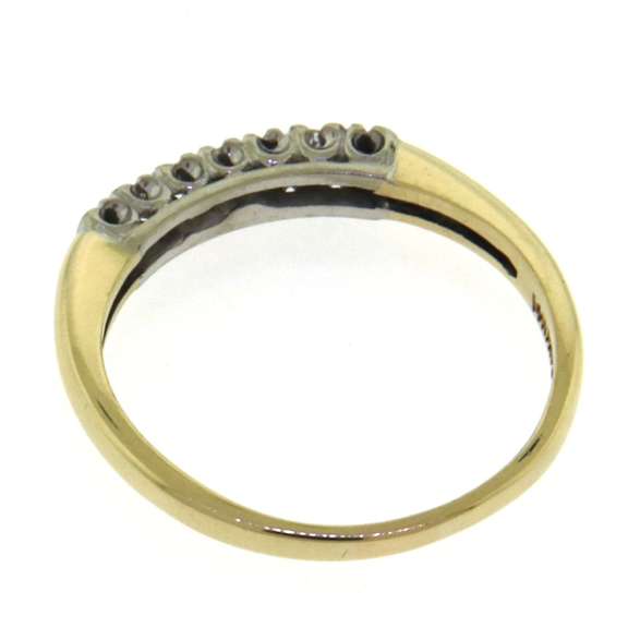 Dazzling Yellow Gold Diamond Band