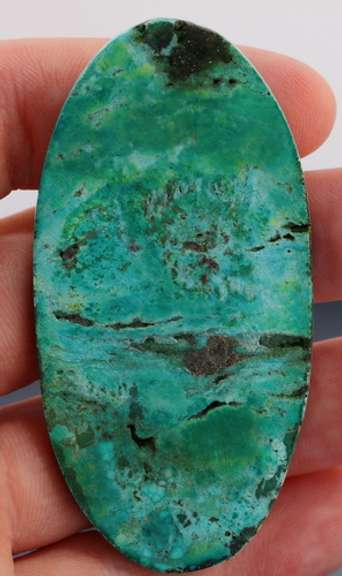 Huge! 136.5ct Persian blue Turquoise cabochon