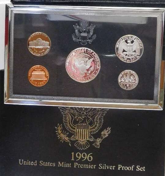1996 Premiere Silver PROOF Set