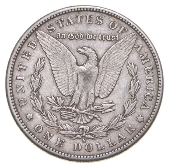 1898-S Morgan Silver Dollar
