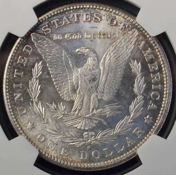 1881-S Morgan Silver Dollar NGC MS64