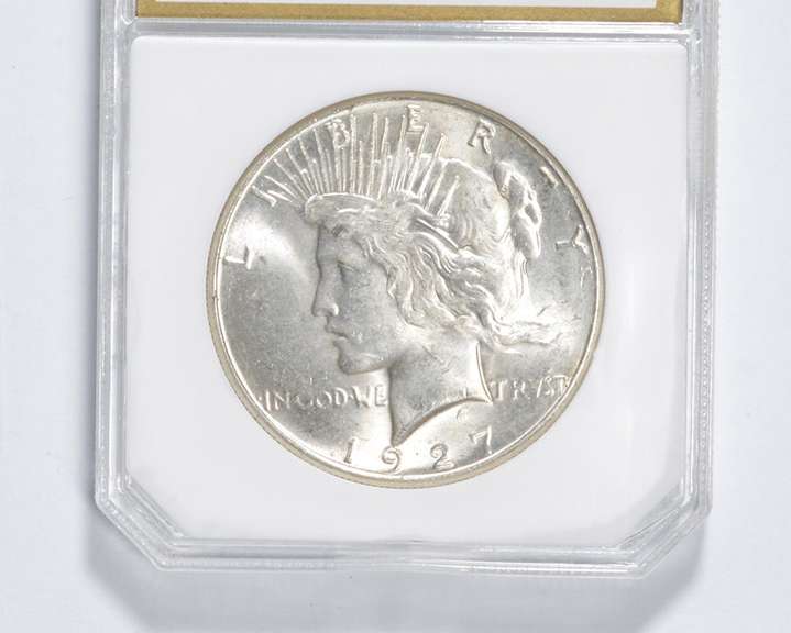 1927-S Peace Silver Dollar