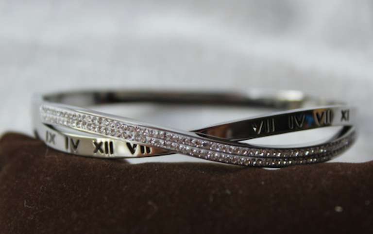 Silver Color Stainless Steel Bracelet