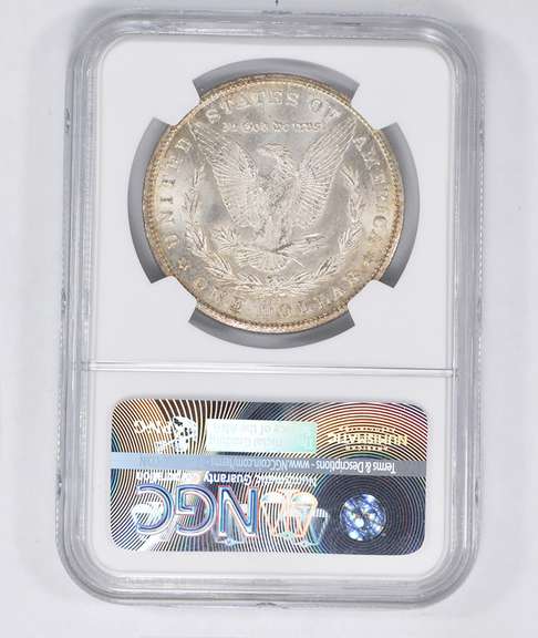 MS64 1880-CC Morgan Silver Dollar - NGC Graded