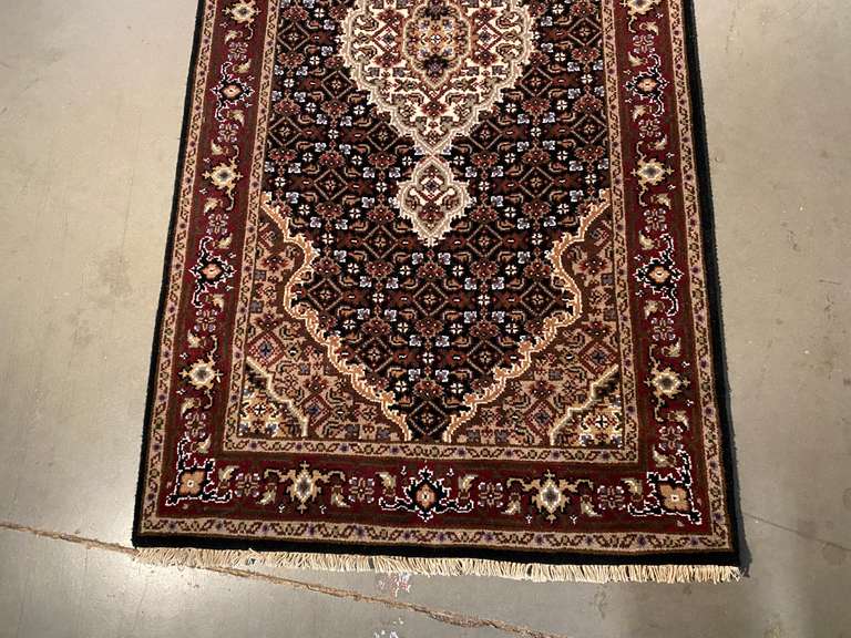 FINE SILK & WOOL PERSIAN TABRIZ 2.5x20.4