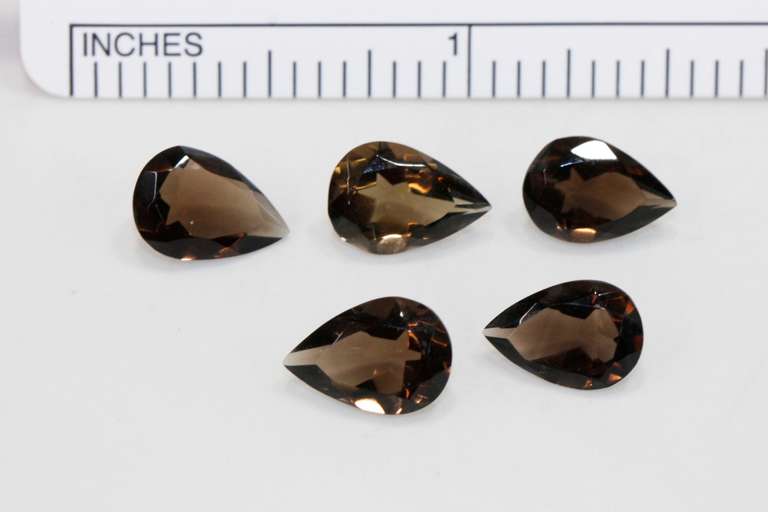 Warm Smoky Quartz - Lot of 5