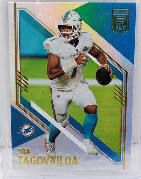 Tua Tagovailoa, Dolphins QB Rookie Football Card