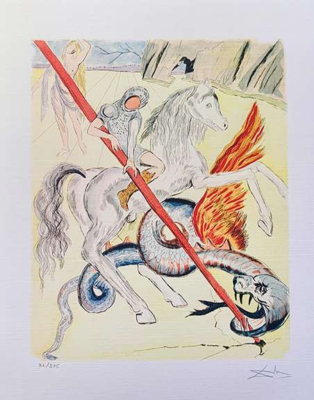 Salvador Dali, Saint George and the Dragon