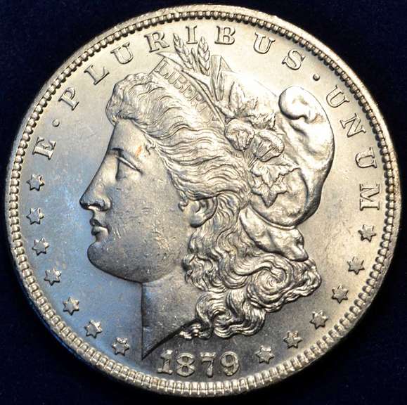 1879-S Morgan Silver Dollar, BU.