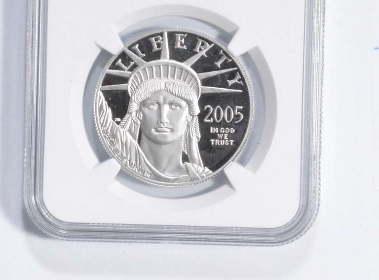 PF69 UCAM 2005-W $100 American Platinum Eagle - 1 Oz Platinum - NGC