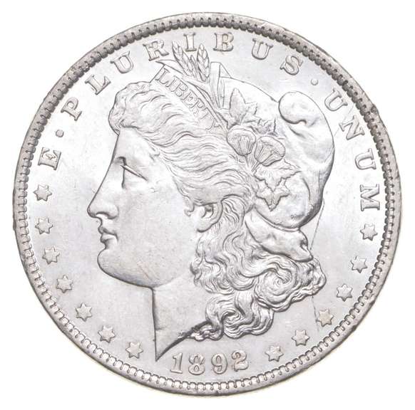 1892 Morgan Silver Dollar