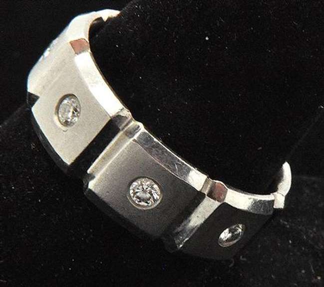 JEFF COOPER' DIAMOND PLATINUM BAND