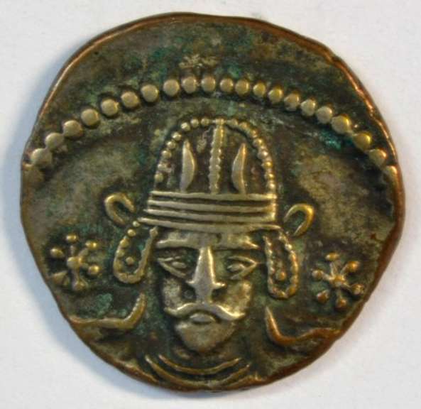 Impressive Parthia Silver Drachm of Vonones II, 51 AD. Scarce