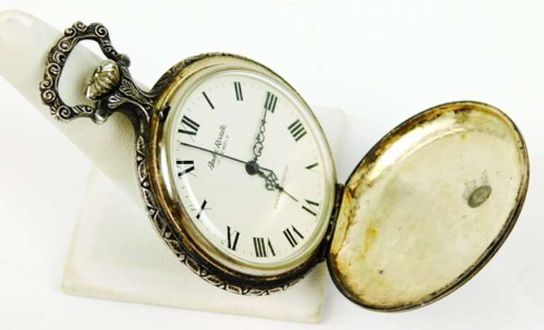 Andre Rivalli 17J Swiss Pocket Watch, Runs