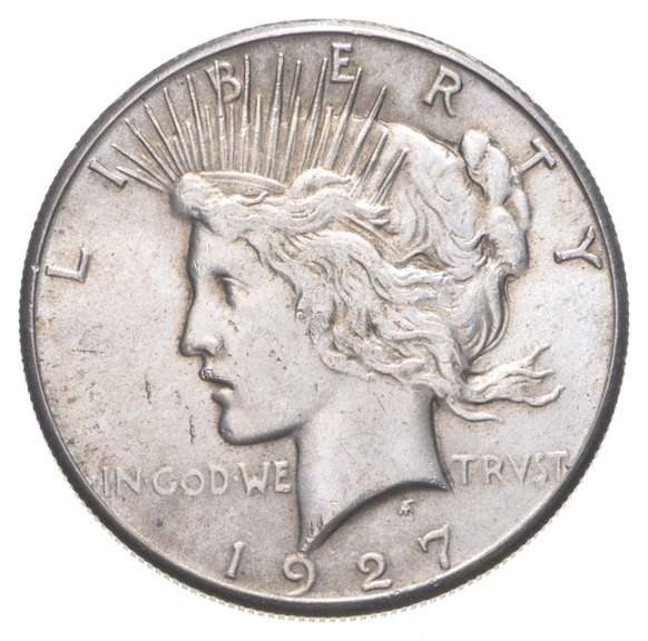 1927 Peace Silver Dollar