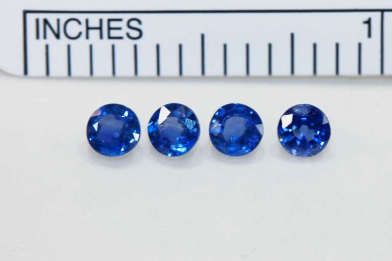 Handsome Natural Sapphire Suite