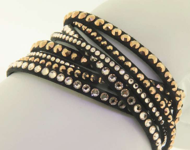 Lot of 2 Crystal Bracelets